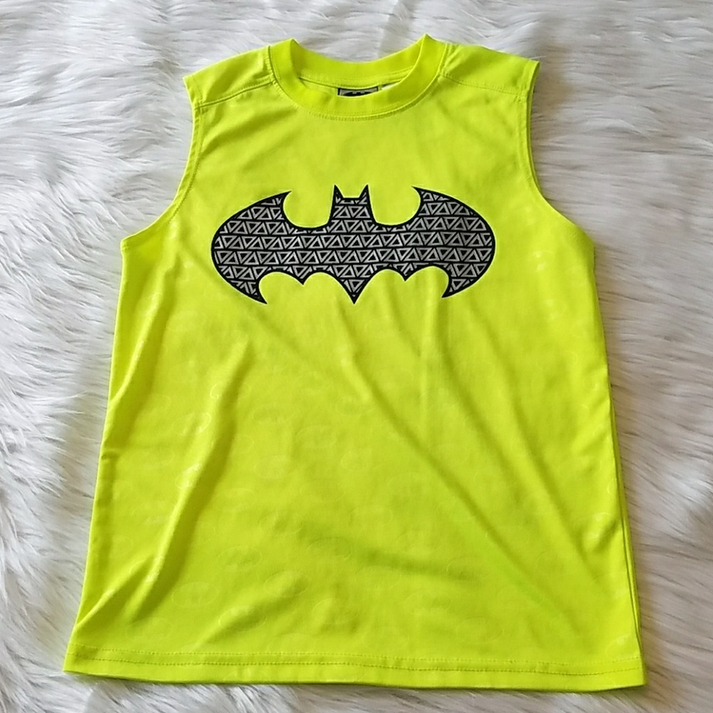 Batman Boy's  Neon Tank Top